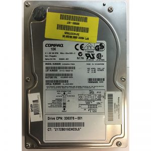 336369-B21 - Compaq 9.1GB 10K RPM SCSI 3.5" HDD 68 pin