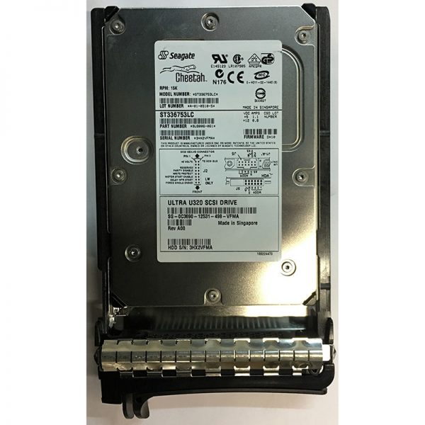 0C3690 - Dell 36GB 15K RPM SCSI 3.5" HDD U320 80 pin