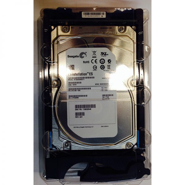 118032846 - EMC 2TB 7200 RPM SATA 3.5" HDD for all CX4's, CX3-80, -40, -40C, -40F, -20, -20C, -20F,-10C series 15 bay enclosures.