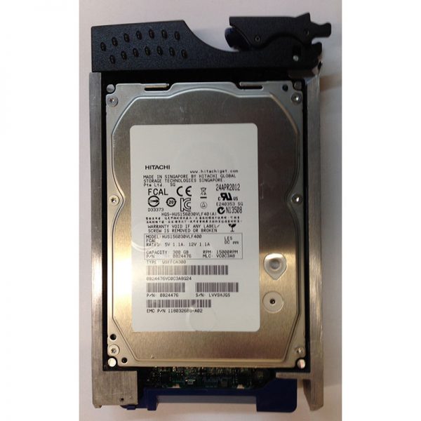 118032688-A02 - EMC 300GB 15K RPM FC 3.5" HDD for all CX4's, CX3-40,-40C, -40F, -20, -20C, -20F, -10C