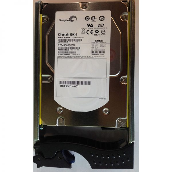 118032601-A01 - EMC 450GB 15K RPM FC  3.5" HDD for all CX4's. CX3-80, -40, 40C, -40F