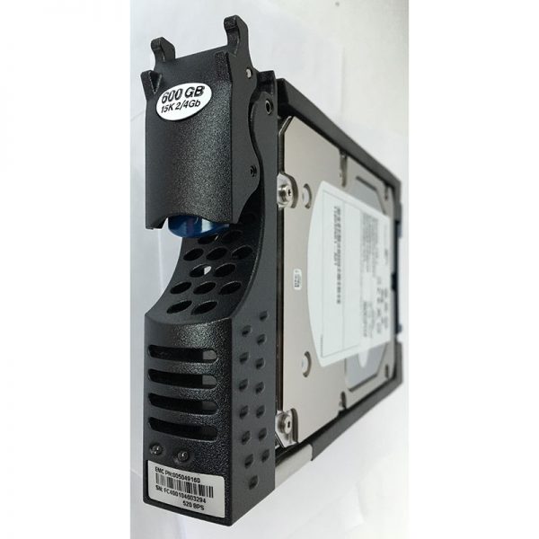 005049160 - EMC 600GB 15K RPM FC 3.5" HDD for all CX4's, CX3-80, -40, -40C, -40F, -20, -20C, -20F, -10C series 15 disk enclosures