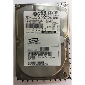 MAS3367NC - Fujitsu 36GB 15K RPM SCSI 3.5" HDD 80 pin