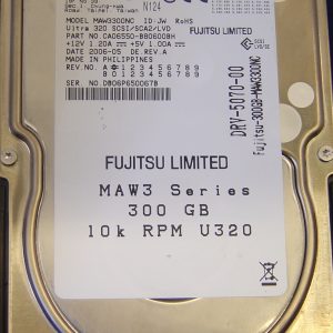 MAW3300NC - Fujitsu 300GB 10K RPM SCSI 3.5" HDD Ultra 320 80 pin MAW3300NC - Fujitsu 300GB 10K RPM SCSI 3.5" HDD Ultra 320 80 pin