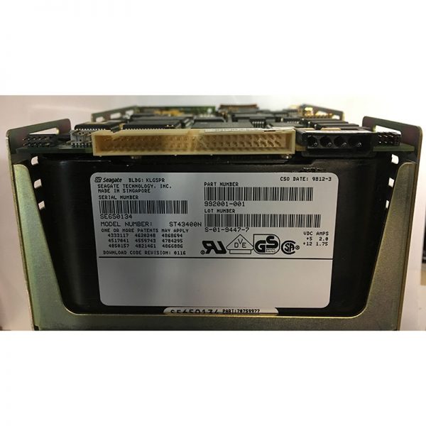 992001-001 - Seagate less than 4GB 5400 RPM SCSI 3.5" HDD 50 pin