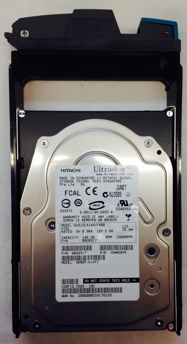 R2F-K146FC - Hitachi Data Systems 146GB 15K RPM FC  3.5" HDD for USP-V