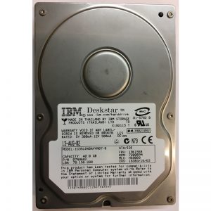 19K1568 - IBM 40GB 7200 RPM IDE 3.5" HDD IBM IC35L040AVVN07-0 version