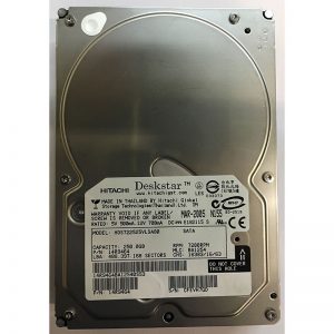 14R9464 - Hitachi 250GB 7200 RPM SATA 3.5" HDD