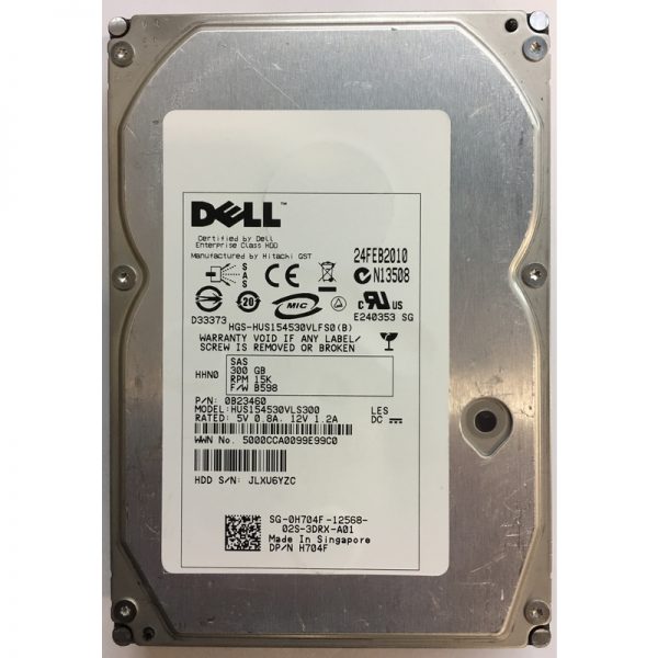 HUS154530VLS300 - Hitachi 300GB 15K RPM SAS 3.5" HDD