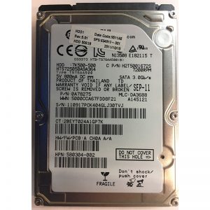 0A78275 - Hitachi 500GB 7200 RPM SATA 2.5" HDD