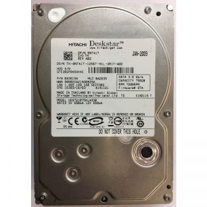 0A36194 - Hitachi 750GB 7200 RPM SATA 3.5" HDD