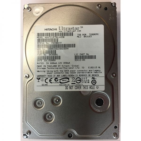 32412-03 - LSI 750GB 7200 RPM SATA 3.5" HDD