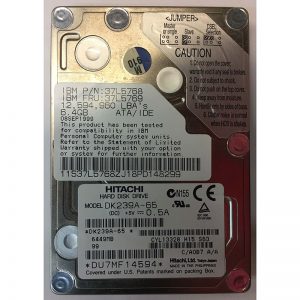 DK239A-65 - IBM 6.5GB 5400 RPM IDE 2.5" HDD