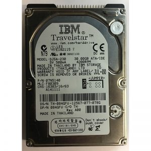 084GFU - IBM 30GB 4200 RPM IDE 2.5" HDD