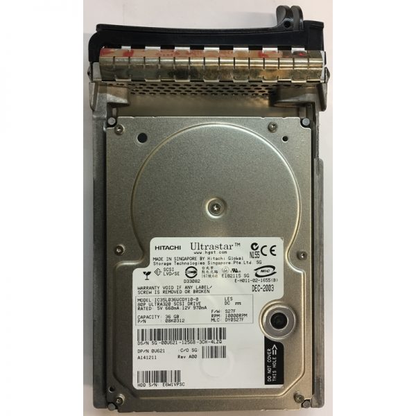 IC35L036UCDY10-0 - IBM 36GB 10K RPM SCSI 3.5" HDD U320 80 pin