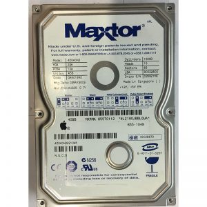 4D040H22210A5 - Maxtor 40GB 5400 RPM IDE  3.5" HDD
