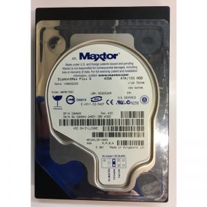 02W649 - Dell 40GB 7200 RPM IDE 3.5" HDD Maxtor 6E040L0510653