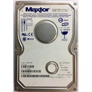 6Y060L042A211 - Maxtor 60GB 7200 RPM IDE 3.5" HDD