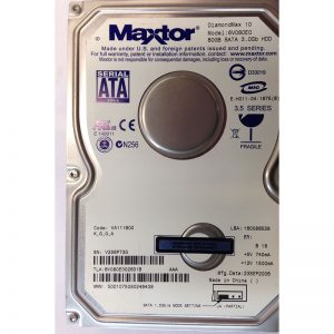 6V080E002631B - Maxtor 80GB 7200 RPM SATA 3.5" HDD