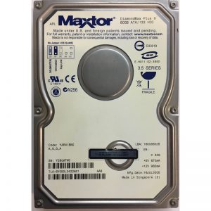 6Y080L0 - Maxtor 80GB 7200 RPM IDE 3.5" HDD