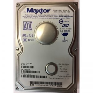 6Y160M0 - Maxtor 160GB 7200 RPM SATA 3.5" HDD