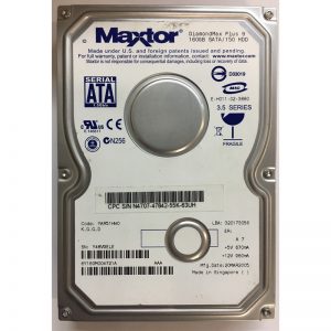 6Y160M004721A - Maxtor 160GB 7200 RPM SATA 3.5" HDD