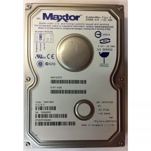 6Y200P0062841 - Maxtor 200GB 7200 RPM IDE 3.5" HDD