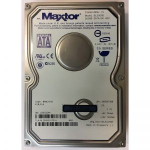 6L200S0  - Maxtor 200GB 7200 RPM SATA 3.5" HDD