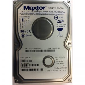 7Y250P0 - Maxtor 250GB 7200 RPM IDE 3.5" HDD