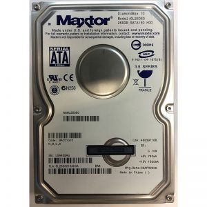 6L250S015AH4A - Maxtor 250GB 7200 RPM SATA 3.5" HDD