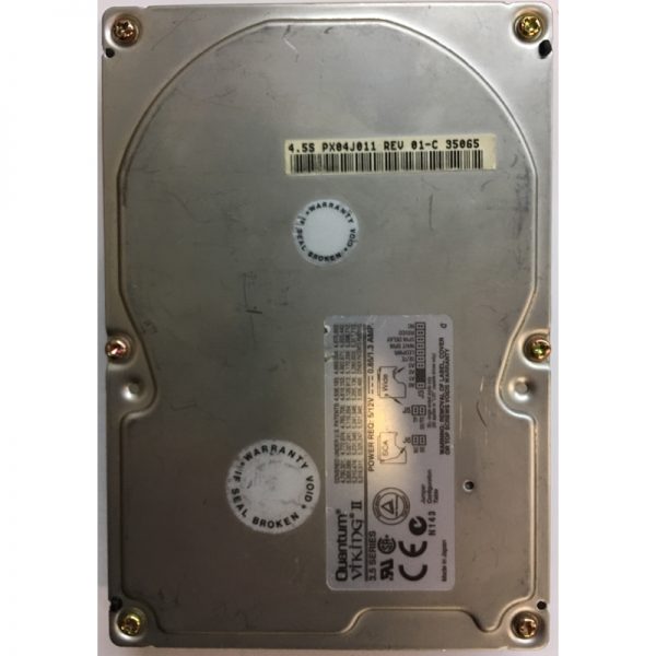 PX04J011 - Quantum 4.5GB 7200 RPM SCSI 3.5" HDD U160 80 pin