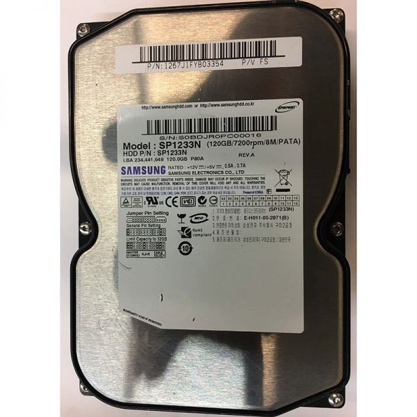 SP1233N - Samsung 120GB 7200 RPM IDE 3.5" HDD