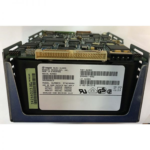 990001-002 - Seagate less than 4GB 5400 RPM SCSI 5.25" HDD 80 pin