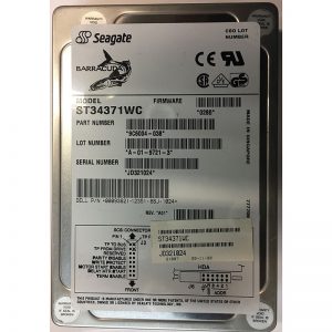 ST34371WC - Seagate 4.3GB 7200 RPM SCSI 3.5" HDD ultra wide 80 pin
