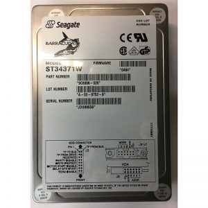 ST34371W - Seagate 4.3GB 7200 RPM SCSI 3.5" HDD ultra wide 68 pin