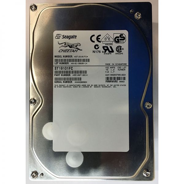 9E1007-001 - Seagate 9GB 7200 RPM FC  3.5" HDD