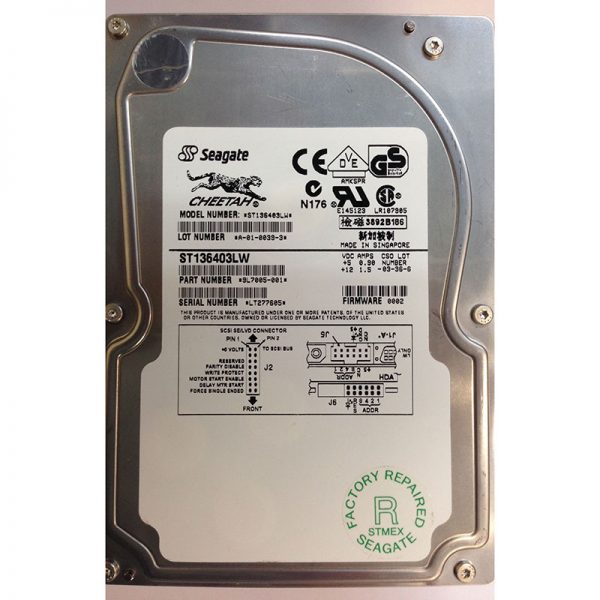 9L7005-001 - Seagate 36GB 10K RPM SCSI 3.5" HDD Ultra 2 68 pin