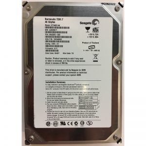 9W2005-665 - Seagate 40GB 7200 RPM IDE 3.5" HDD