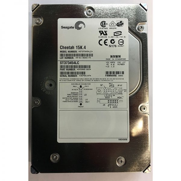 ST373454LC - Seagate 73GB 15K RPM SCSI 3.5" HDD U320 80 pin