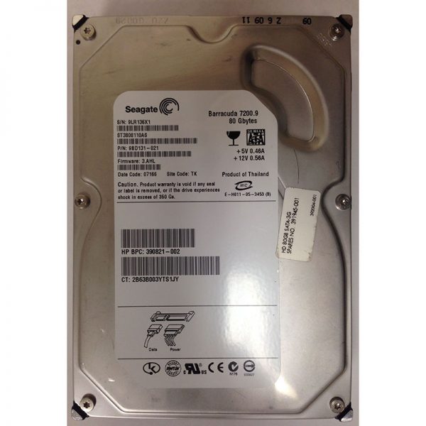 9BD131-021 - Seagate 80GB 7200 RPM SATA 3.5" HDD