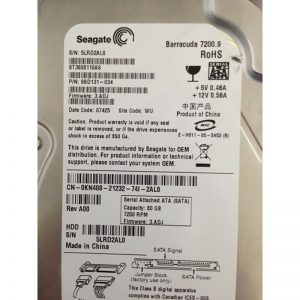 9BD131-034 - Seagate 80GB 7200 RPM SATA 3.5" HDD