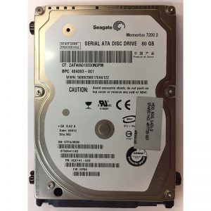 9GE141-620 - Seagate 80GB 7200 RPM SATA 2.5" HDD