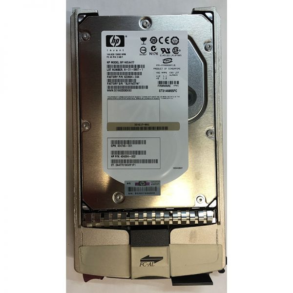 364617-001 - HP 146GB 15K RPM FC 3.5" HDD w/ tray