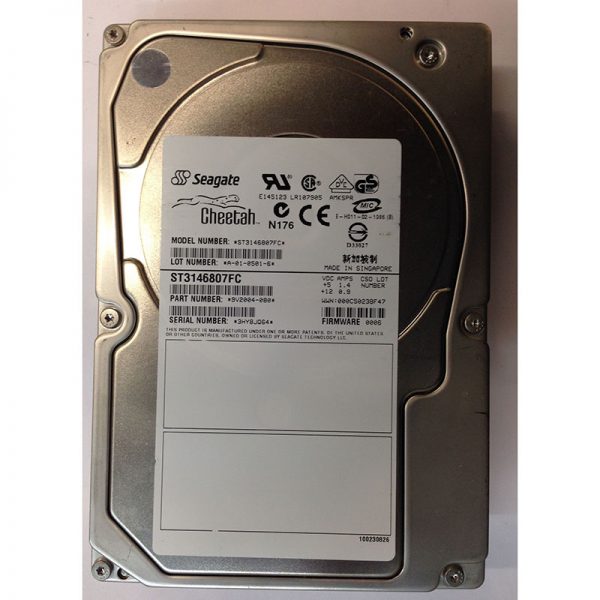 ST3146807FC - Seagate 146GB 10K RPM FC 3.5" HDD