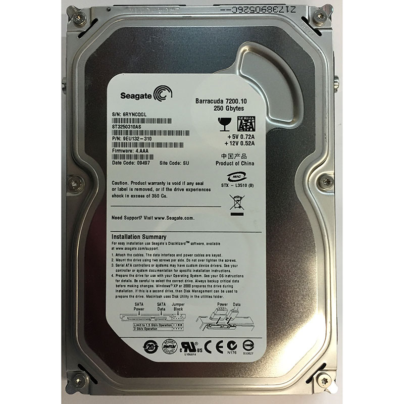 Seagate ST3250310AS 250GB