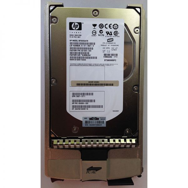404394-003 - HP 300GB 15K RPM FC 3.5" HDD w/ tray