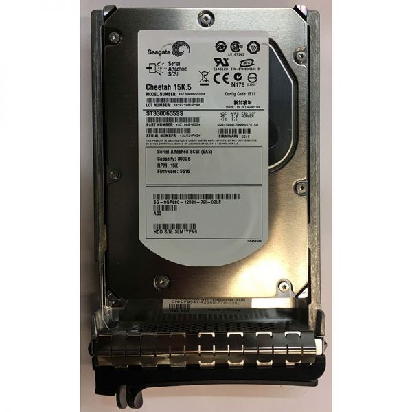 9Z1066-052 - Seagate 300GB 10K RPM SAS 3.5" HDD w/ tray