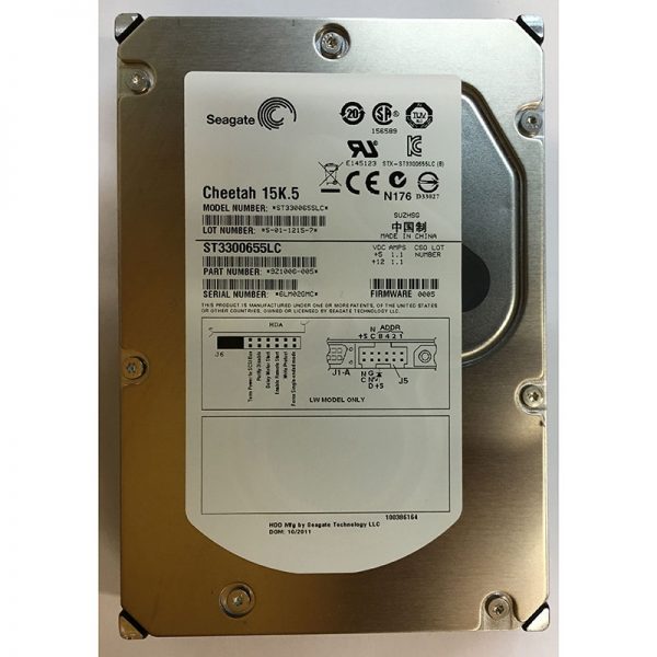 ST3300655LC - Seagate 300GB 15K RPM SCSI 3.5" HDD U320 80 pin