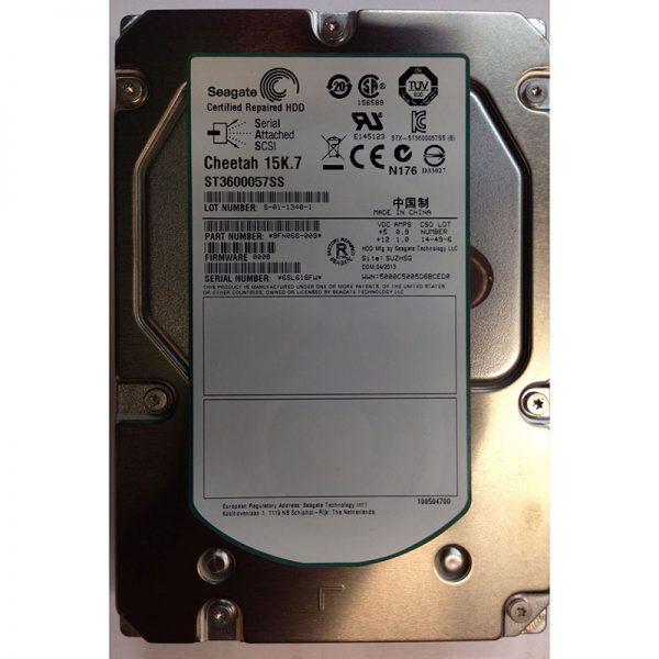 ST3600057SS - Seagate 600GB 15K RPM SAS 3.5" HDD w/ R series tray