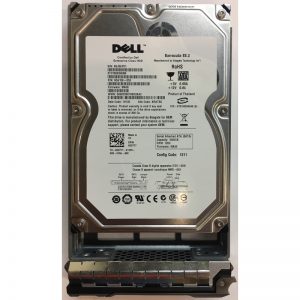0G377T - Dell 1TB 7200 RPM SATA 3.5" HDD w/ tray and SAS interposer